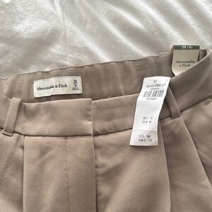 Abercrombie & Fitch Tan Trousers